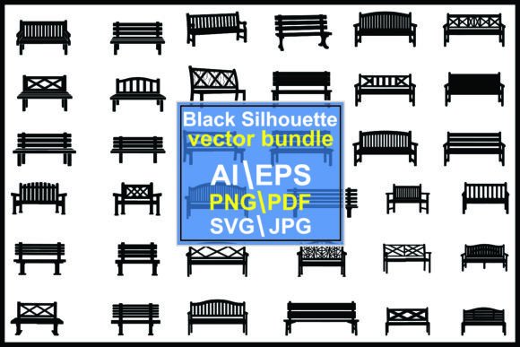 Bench Silhouette Bundles for Designers