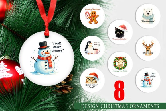 Embracing the Anti-Christmas Aesthetic: How Grumpy Ornaments Are Redefining Holiday Decor and Digital Design