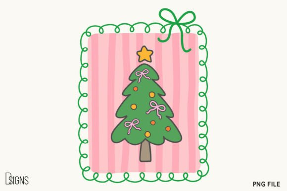 Embracing the Soft Side of the Holidays: A Guide to Cute Christmas Tree Coquette Frames and Minimalist Pastel Clipart