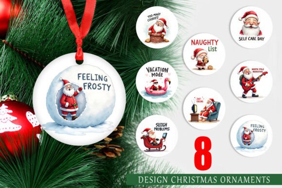 Integrating Funny Santa Ornament PNG Assets into Your Holiday Design Workflow