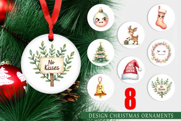 Ornament Festive Rage: Elevating Holiday Decor with High-Resolution Printable Designs