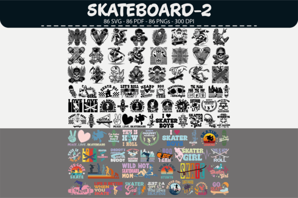Skateboard Vector Clipart – 86 Designs: A Practical Guide for Creators and Designers