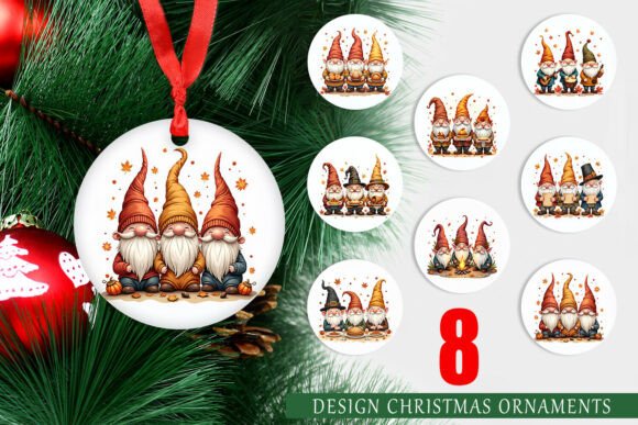 Thanksgiving Gnome Hat Ornament Guide